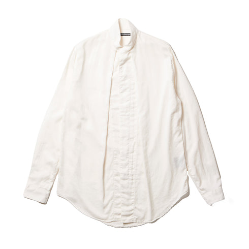 JULIUS 907SHM4 Plaster / Umbra Tucked-Shirt