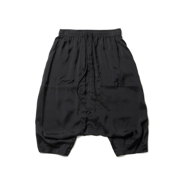 JULIUS 907PAM2 Black / Glide Drop Crotch Pants