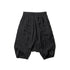 JULIUS 907PAM2 Black / Glide Drop Crotch Pants
