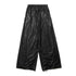 JULIUS 907PAM3 Black / Vessel Deform Pants