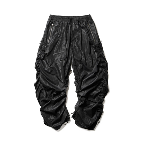 JULIUS 907PAM3 Black / Vessel Deform Pants