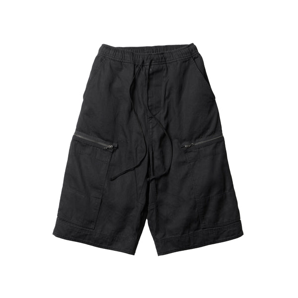 JULIUS 907PAM7 Black / Rust Manifold Short Pants