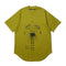 JULIUS 907CPM1 Acid Green / Europa Graphic T-Shirt