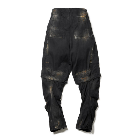 JULIUS 907PAM5-R Oxide / Rust Graft Pants