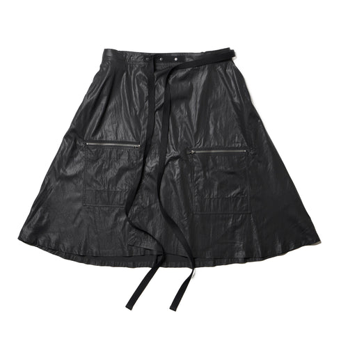 JULIUS 907SKU1 Black / Vessel Deform Skirt
