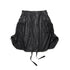 JULIUS 907SKU1 Black / Vessel Deform Skirt
