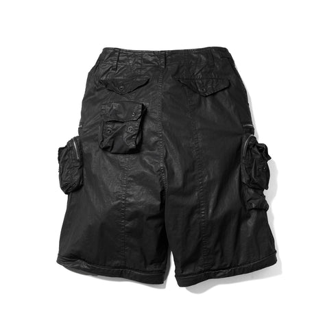 JULIUS 917PAM11 Black / Neo Tactical Wide Pants