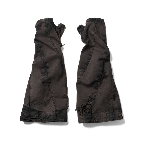 JULIUS 917ACU18-BW Dark Brown / Dimentional Gloves