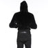 JULIUS 917BLM5 Black / Seamed Hoodie