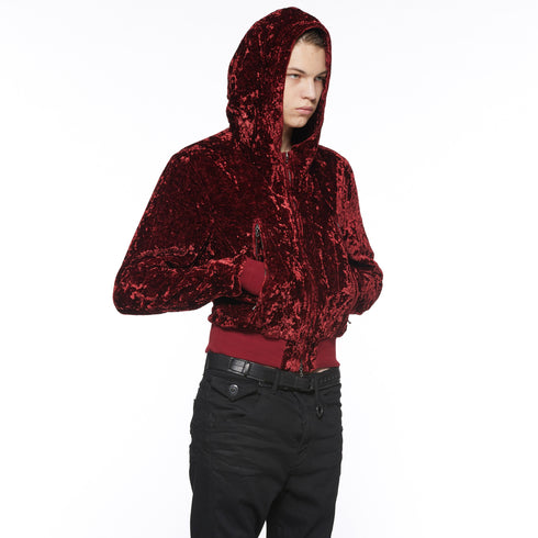 JULIUS 917BLM5 Blood / Seamed Hoodie