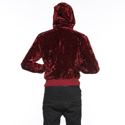 JULIUS 917BLM5 Blood / Seamed Hoodie