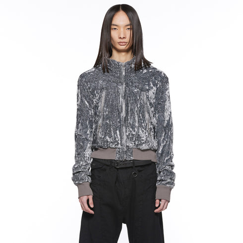 JULIUS 917BLM5 Gray / Seamed Hoodie