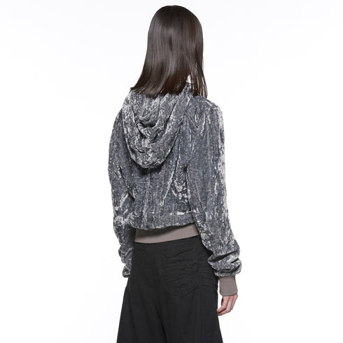 JULIUS 917BLM5 Gray / Seamed Hoodie