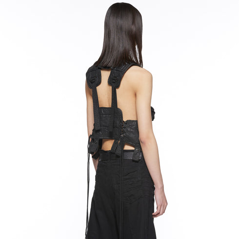 JULIUS 917VEM3 Black / Military Conceal Vest