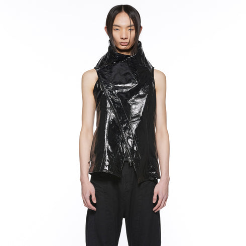 JULIUS 917VEM2 Black / Rectangle Vest