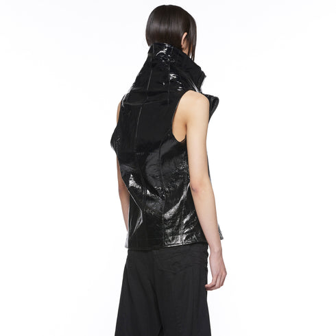 JULIUS 917VEM2 Black / Rectangle Vest