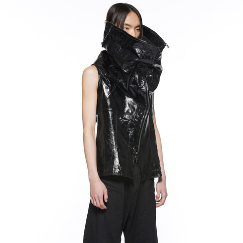 JULIUS 917VEM2 Black / Rectangle Vest