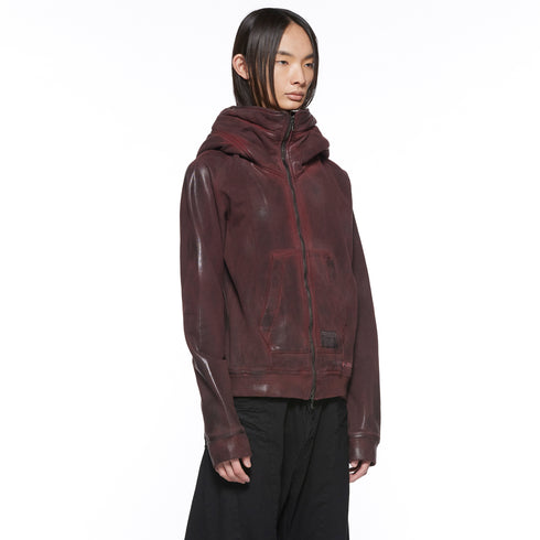 JULIUS 917CUM1 Blood / Seamed Hoodie