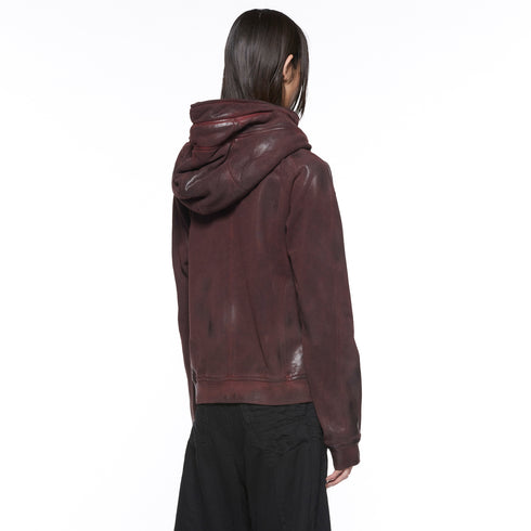 JULIUS 917CUM1 Blood / Seamed Hoodie