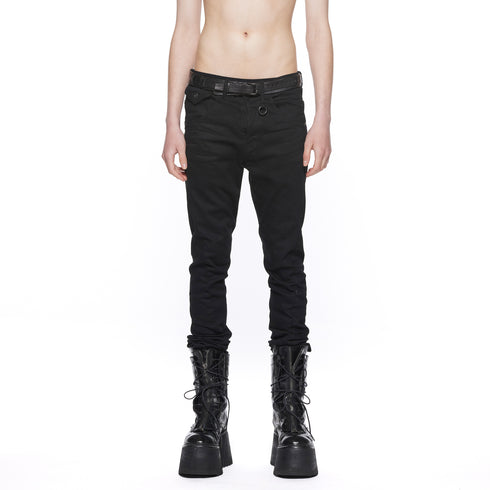 JULIUS 917PAM14 Black / Gazelle Skinny Pants