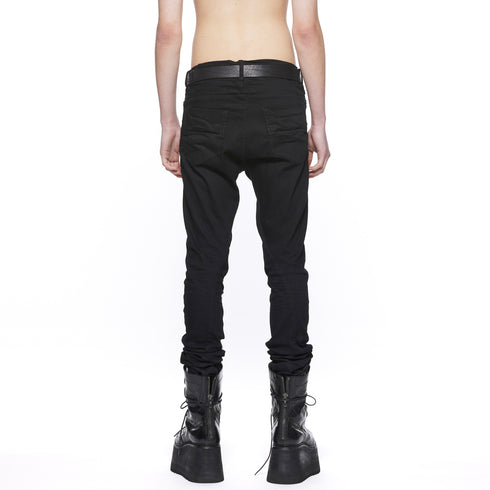 JULIUS 917PAM14 Black / Gazelle Skinny Pants