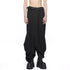 JULIUS 917PAM4 Black / Over Wrapping Trousers
