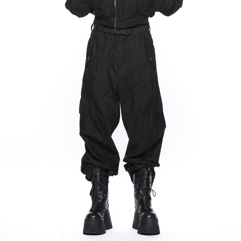 JULIUS 917PAM15 Black / Tourer Wide Pants