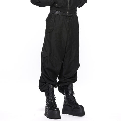 JULIUS 917PAM15 Black / Tourer Wide Pants
