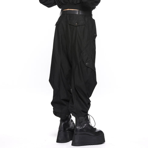 JULIUS 917PAM15 Black / Tourer Wide Pants