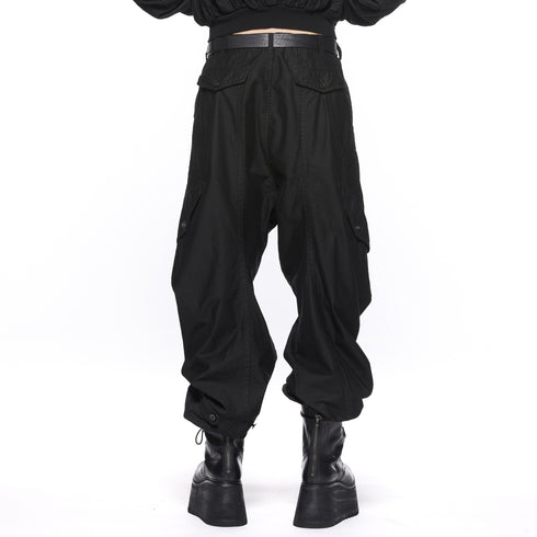 JULIUS 917PAM15 Black / Tourer Wide Pants