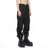 JULIUS 917PAM16 Black / Unchain Tapered Pants