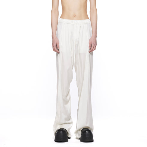 JULIUS 917PAM20 Off White / Silk Wide Flare Pants