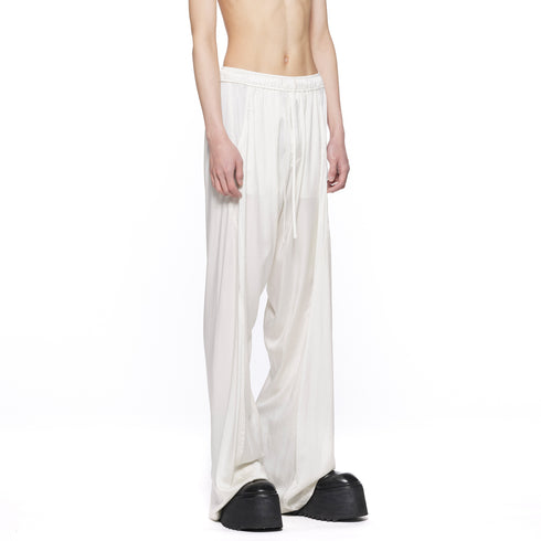 JULIUS 917PAM20 Off White / Silk Wide Flare Pants