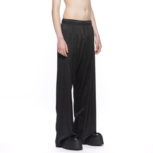 JULIUS 917PAM20 Black / Silk Wide Flare Pants