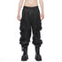 JULIUS 917PAM1-C Black / Gas Mask Pants
