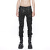JULIUS 917PAM2-C Black / Destroyed Biker Pants