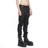 JULIUS 917PAM2-C Black / Destroyed Biker Pants