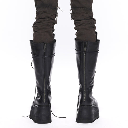 JULIUS 917FWM4 Black / Long Military Talos Boots