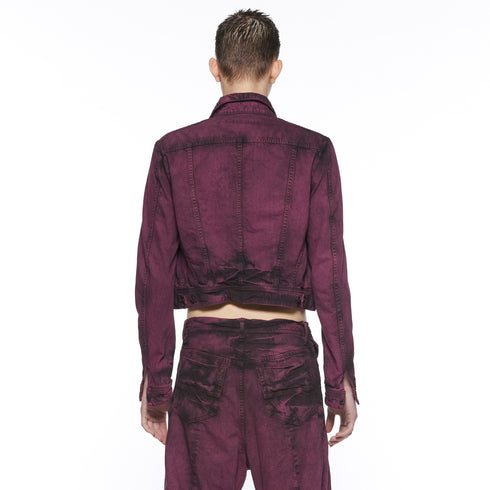 JULIUS 917BLM9-CP Azalea / Corset Denim Jacket