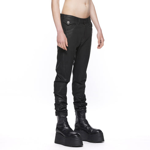 JULIUS 917PAM6-C Black / Bending Skinny Pants