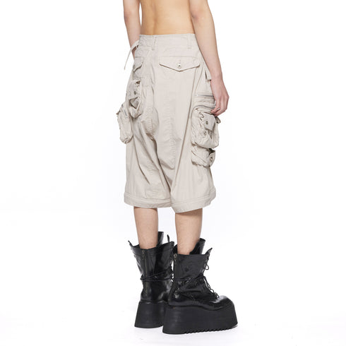 JULIUS 917PAM11 Plaster / Neo Tactical Wide Pants