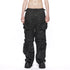JULIUS 917PAM11 Black / Neo Tactical Wide Pants