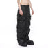 JULIUS 917PAM11 Black / Neo Tactical Wide Pants