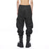 JULIUS 917PAM12 Black / Seamed Jogger Pants
