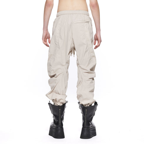 JULIUS 917PAM12 Plaster / Seamed Jogger Pants