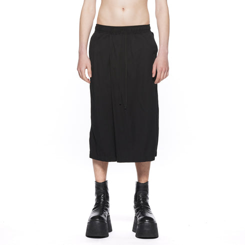 JULIUS 917PAM19 Black / Over Wrapping Pants