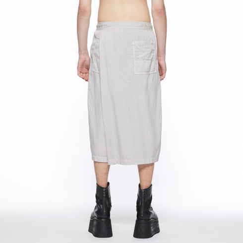 JULIUS 917PAM19 Plaster / Over Wrapping Pants