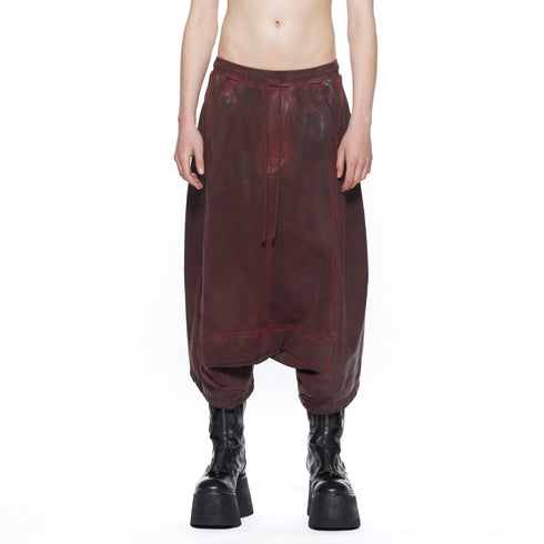 JULIUS 917PAM27 Blood / Drop Crotch Pants