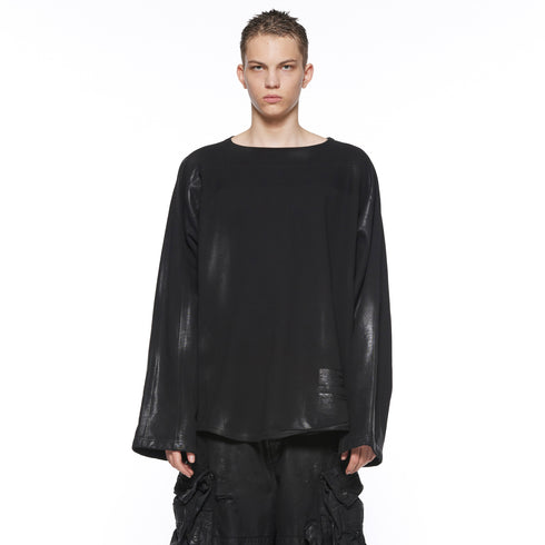 JULIUS 917CUM2 Black / Wide Sleeve Top