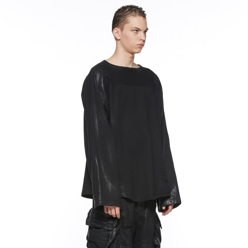 JULIUS 917CUM2 Black / Wide Sleeve Top